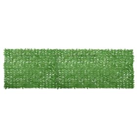  zöld leveles erkélyparaván 600 x 150 cm