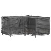  2 db L-alakú kerti bútorhuzat 16 fűzőlyukkal 215x215x90 cm