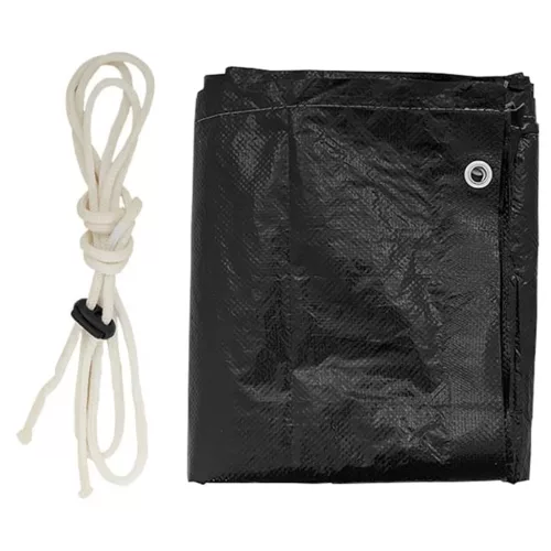  2 db polietilén hintapad huzat 12 fűzőlyukkal 215x150x130/150cm