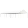  fehér polietilén pavilon tetővel 20,07 x 4,08 x 3,22 m