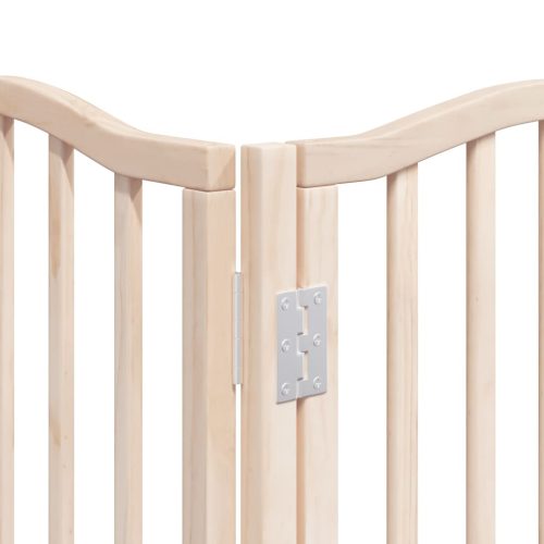  nyárfa 12 paneles összecsukható kutyakapu ajtóval 600 cm