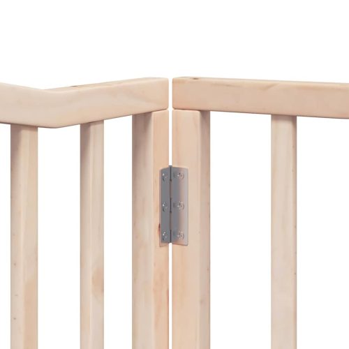  nyárfa 8 paneles összecsukható kutyakapu ajtóval 640 cm