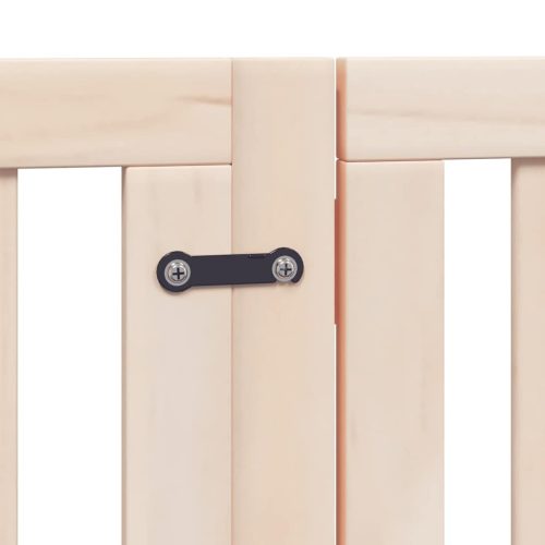  nyárfa 12 paneles összecsukható kutyakapu ajtóval 600 cm