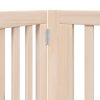  nyárfa 6 paneles összecsukható kutyakapu ajtóval 480 cm