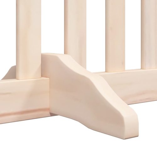  nyárfa 10 paneles összecsukható kutyakapu ajtóval 800 cm