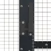  antracit alumínium madárház 1,79 x 8 x 1,85 m