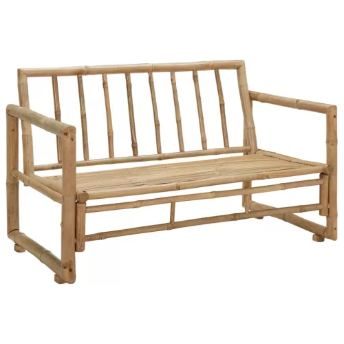  bambusz kerti pad párnákkal 115 cm