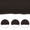  sötétbarna kezelt tömör fa fürdőszobai pult 200x60x(2-4) cm