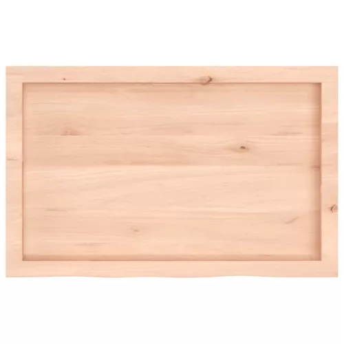  kezeletlen tömör tölgyfa asztallap 80x50x(2-4) cm