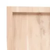  kezeletlen tömör tölgyfa asztallap 80x50x(2-4) cm