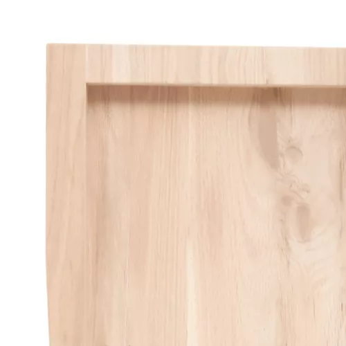  kezeletlen tömör tölgyfa asztallap 80x50x(2-4) cm