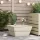  impregnált lucfenyő kerti asztal 60 x 60 x 30 cm