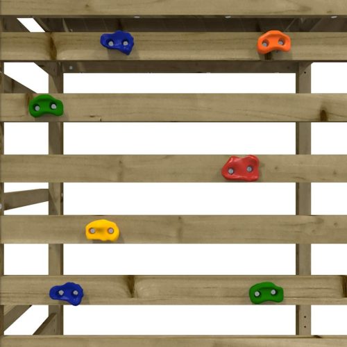  impregnált fenyőfa kültéri játszószett