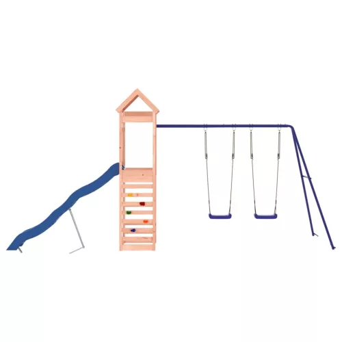  tömör duglászfenyő kültéri játszószett