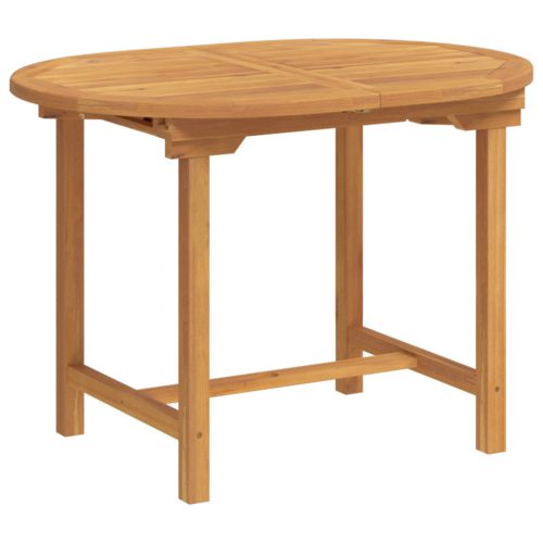  7 Részes Kerti Étkező Szett Szilárd Tömör Tírfából