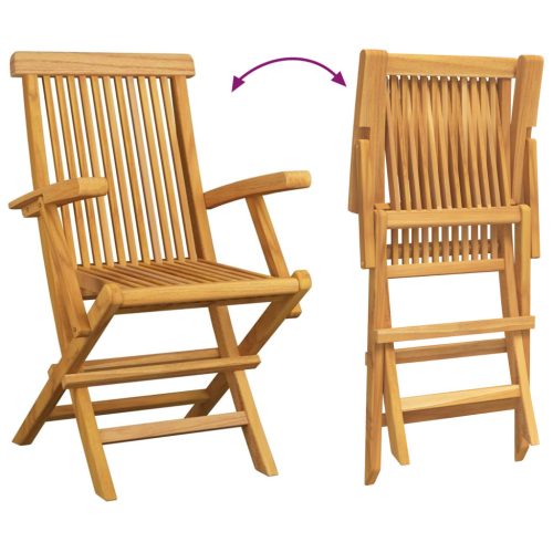  7 Részes Kerti Étkező Szett Szilárd Tömör Tírfából