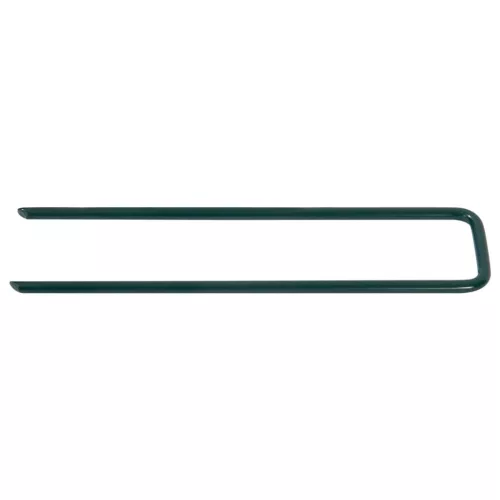  20 db U-alakú vas műfű rögzítő tüske 