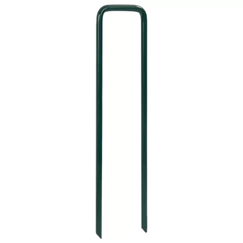  100 db U-alakú vas műfű rögzítő tüske 