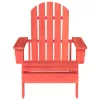  piros tömör fenyőfa kerti Adirondack szék
