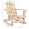  tömör fenyőfa kerti Adirondack hintaszék