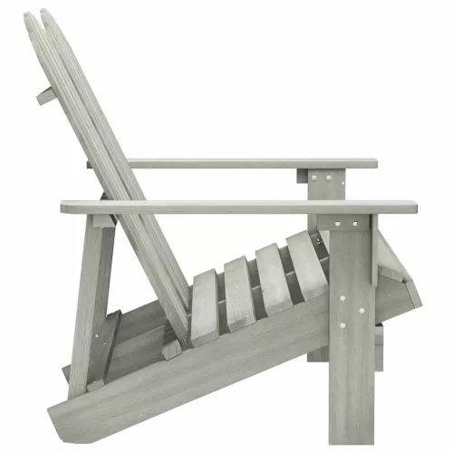  kétszemélyes szürke tömör fenyőfa kerti adirondack szék