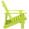  kétszemélyes zöld tömör fenyőfa kerti adirondack szék
