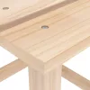  tömör fenyőfa kerti adirondack szék asztallal