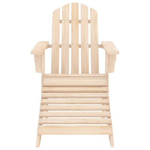  tömör fenyő adirondack szék zsámollyal és asztallal