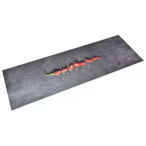  paprikamintás mosható konyhai szőnyeg 45 x 150 cm