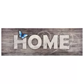  „Home” feliratú, mosható konyhai szőnyeg 45 x 150 cm