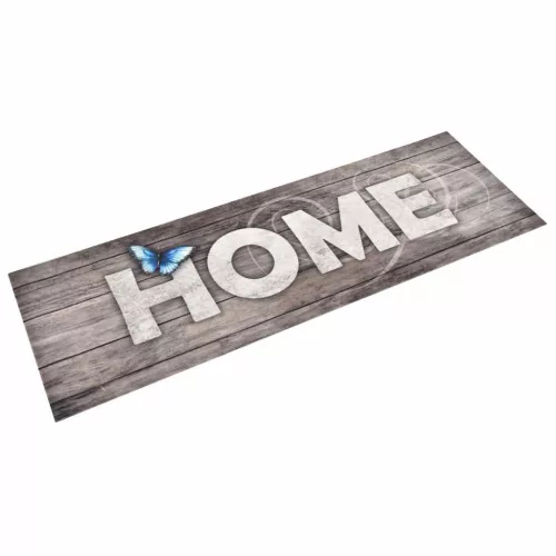  Home" feliratú mosható konyhaszőnyeg 60 x 180 cm"