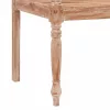  tömör antikolt fehér tíkfa Batavia pad 120 cm