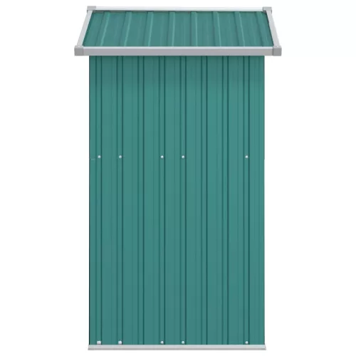  zöld horganyzott acél kerti fészer 126x97,5x177 cm