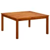 tömör akácfa kerti dohányzóasztal 85 x 85 x 45 cm