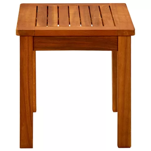  tömör akácfa kerti dohányzóasztal 50 x 35 x 36 cm