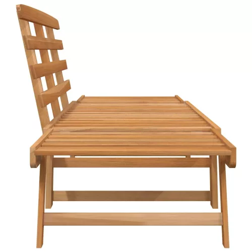  2 az 1-ben tömör akácfa kerti pad 190 cm