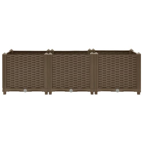  polipropilén magaságyás 120 x 40 x 38 cm