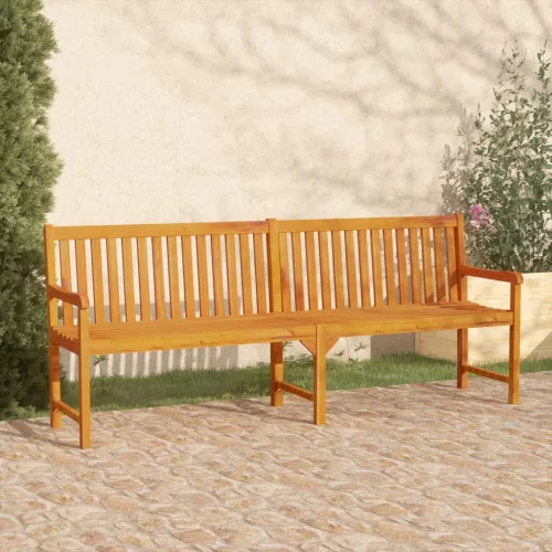  tömör akácfa kerti pad 219 cm