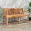  tömör tíkfa kerti pad 150 cm