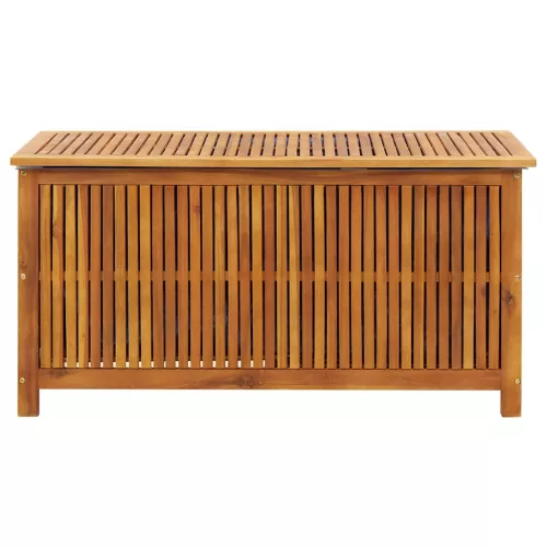  tömör akácfa kerti tárolóláda 113 x 50 x 58 cm