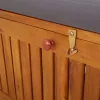  tömör akácfa tárolópad párnával 170 cm