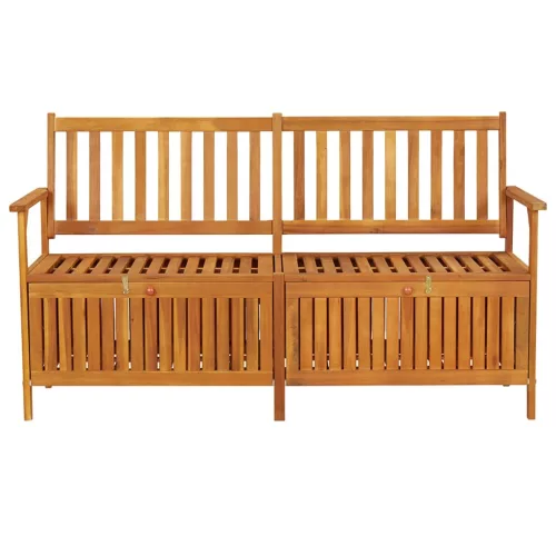  tömör akácfa tárolópad 148 cm
