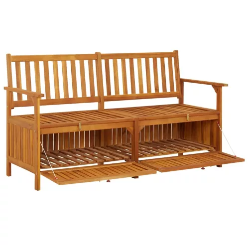 tömör akácfa tárolópad 148 cm