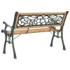  tömör fenyőfa kerti pad 122 cm