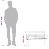  kínai fenyőfa kerti pad gyermekeknek 81 cm