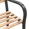 két kínai fenyőfa kerti pad 238 cm