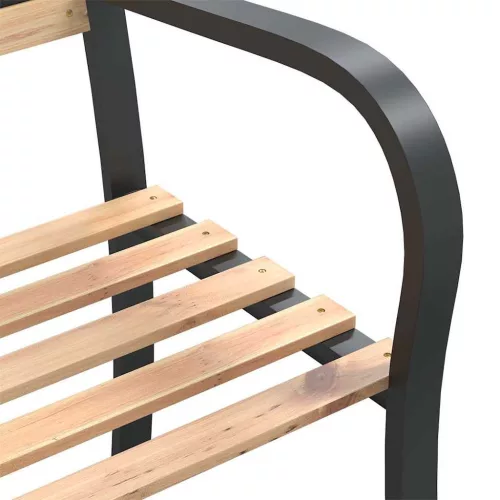  két kínai fenyőfa kerti pad 238 cm