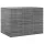  szürke polyrattan kerti párnatartó doboz 145 x 100 x 103 cm