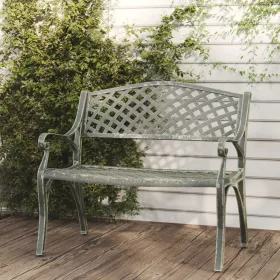  zöld öntött alumínium kerti pad 102 cm