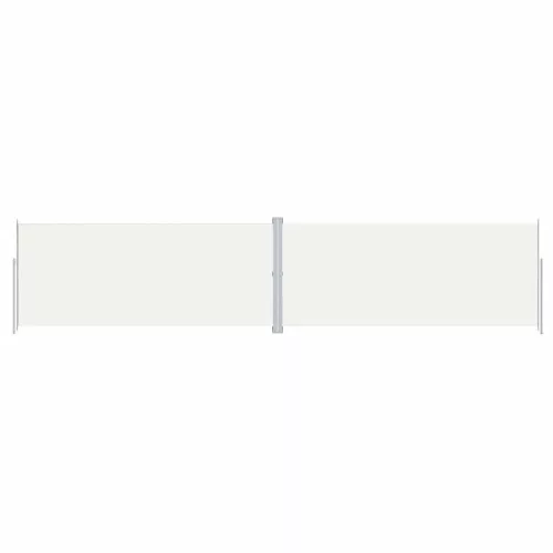  krémszínű behúzható oldalsó napellenző 220 x 1000 cm